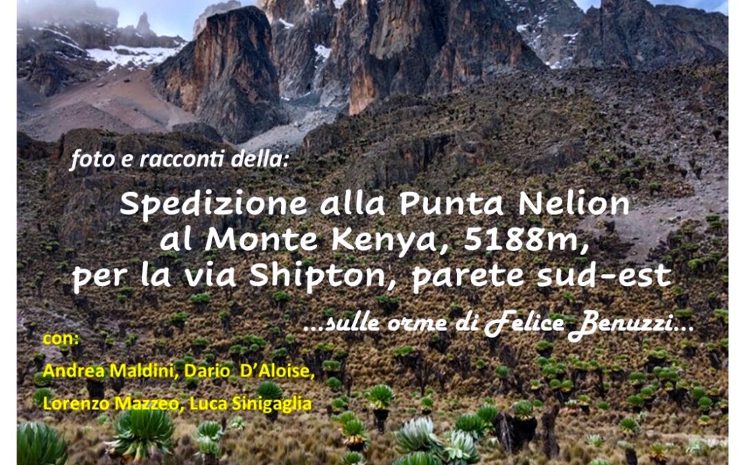 16 Febbraio 2024 – Spedizione alla Punta Nelion al Monte Kenya ( 5188m)…